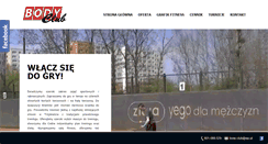 Desktop Screenshot of bodyclub.com.pl
